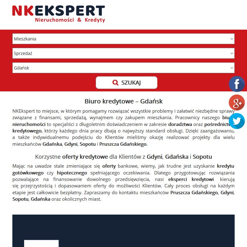 Ekspert kredytowy Pruszcz Gdański w Gdańsku