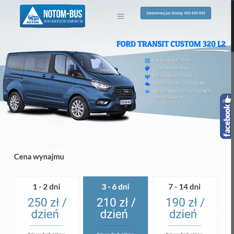 Rawicz - wynajem vanów śrem