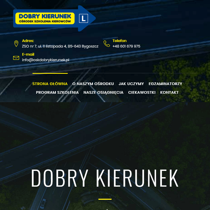 Przyspieszony kurs prawa jazdy - Bydgoszcz