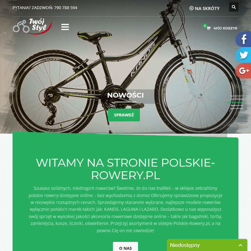 Części rowerowe online