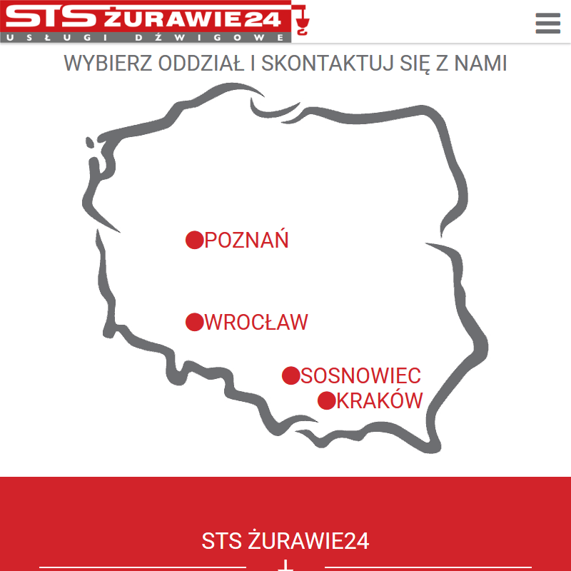 Dźwigi kraków wynajem w Krakowie