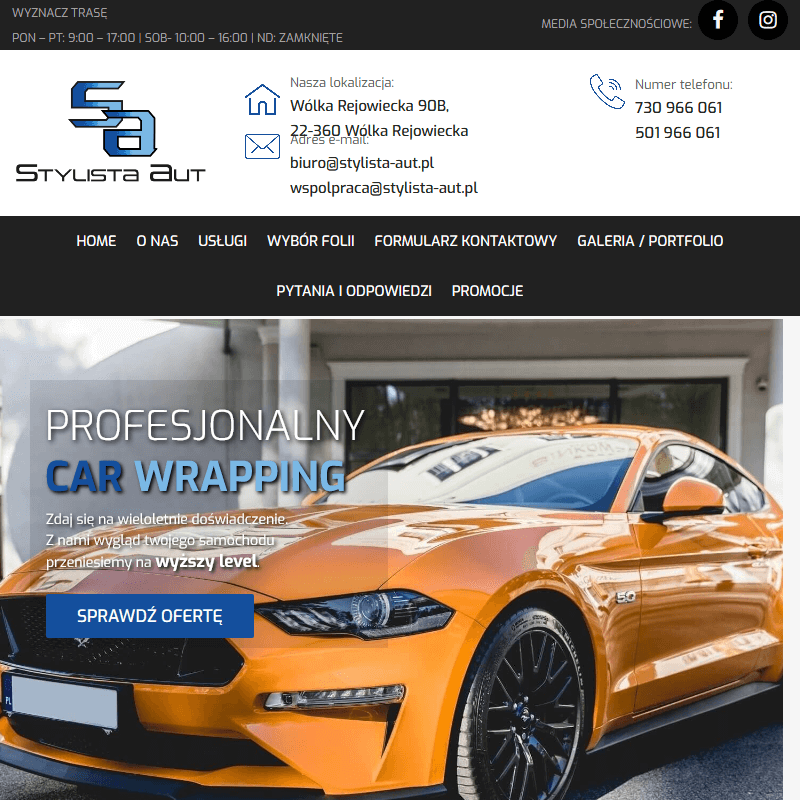 Kraśnik - zmiana koloru samochodu