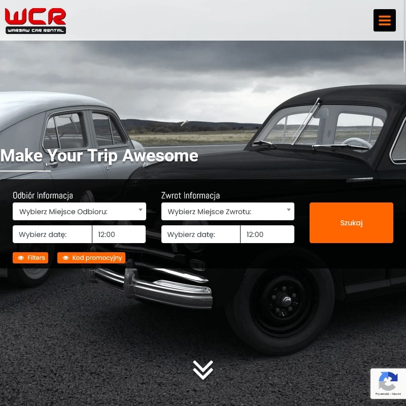 Tani wynajem auta Warszawa