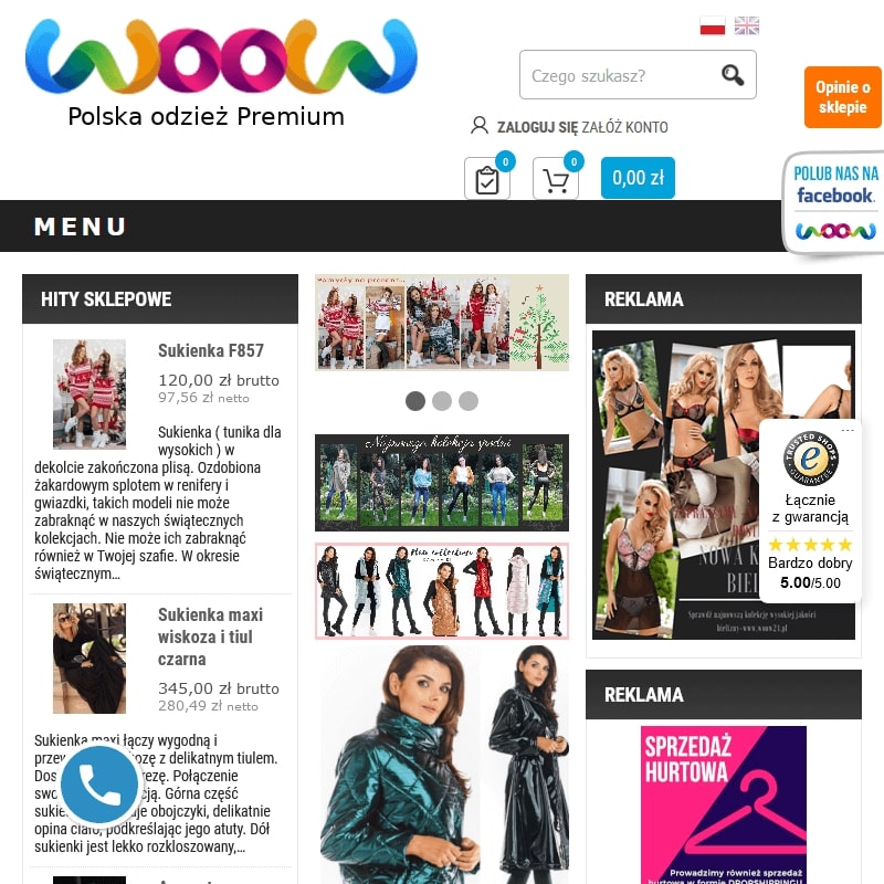 Woskowane spodnie damskie