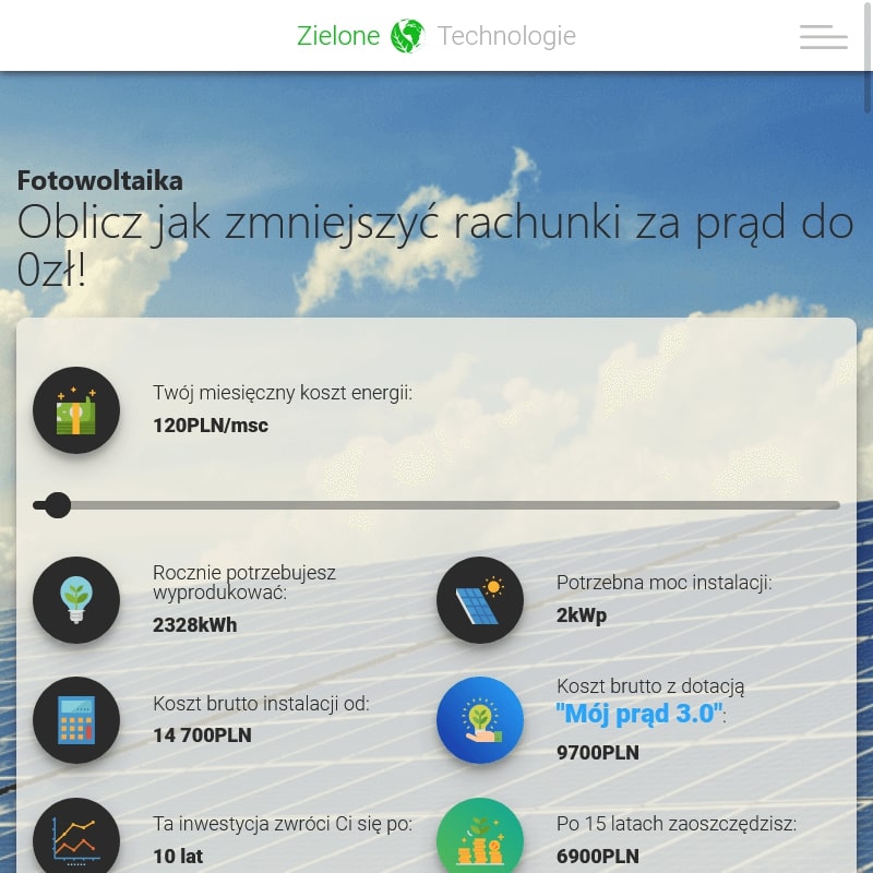 Panele fotowoltaiczne - Zielona Góra